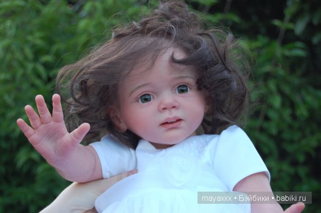 Александра - из молда Фридолин, кукла реборн Елены Вильд
