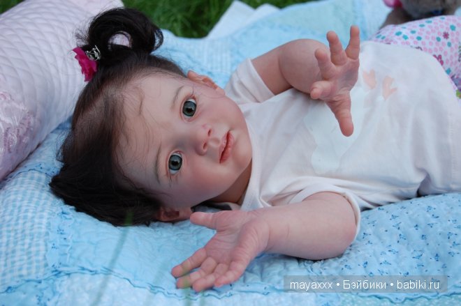 Александра - из молда Фридолин, кукла реборн Елены Вильд