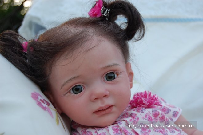 Александра - из молда Фридолин, кукла реборн Елены Вильд (фото 9)