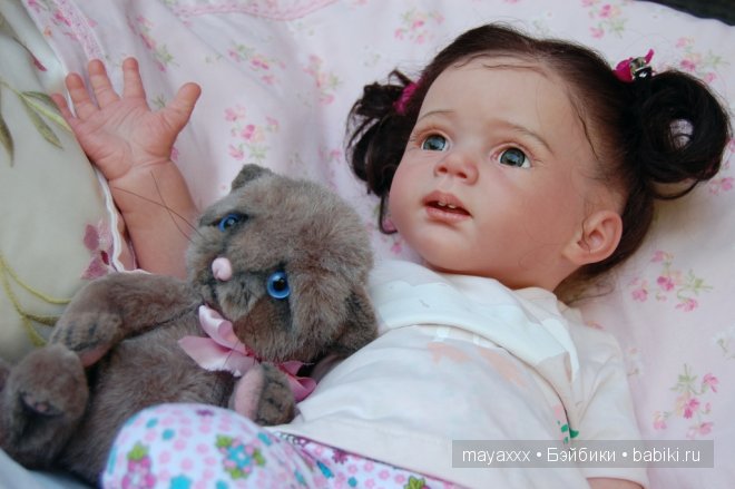 Александра - из молда Фридолин, кукла реборн Елены Вильд