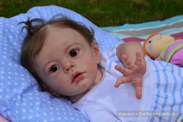 Элиза- кукла реборн из молда Вильма от Karola Wegerich (фото 3)