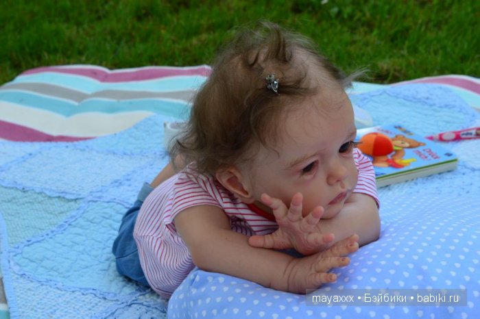 Элиза- кукла реборн из молда Вильма от Karola Wegerich (фото 9)