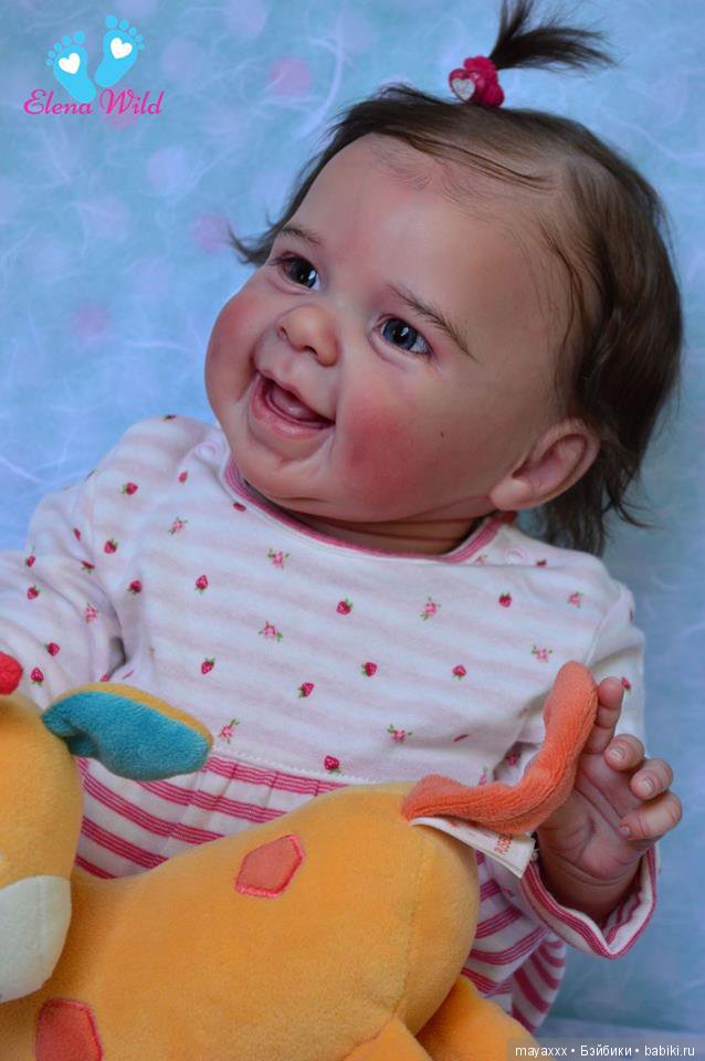 Улыбашечка Мэйзи — Куклы Реборн (Reborn): работы мастеров (фото 10)