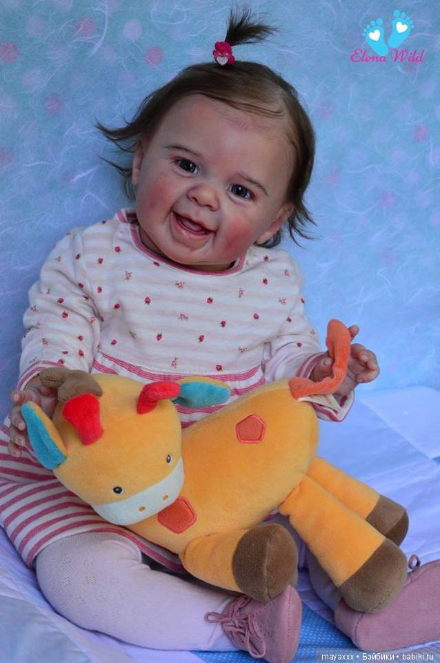 Улыбашечка Мэйзи — Куклы Реборн (Reborn): работы мастеров