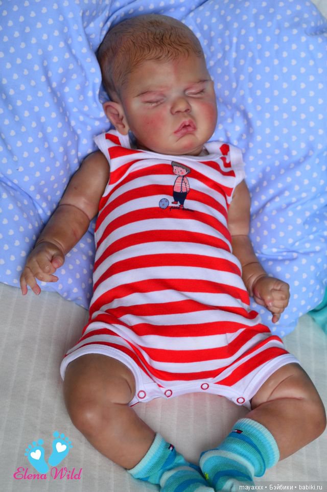 Этнический малыш Джордан из нового молда Evelyn от Cassie Brace