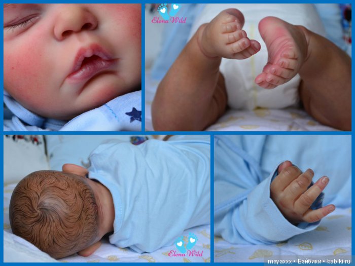 Этнический малыш Джордан из нового молда Evelyn от Cassie Brace