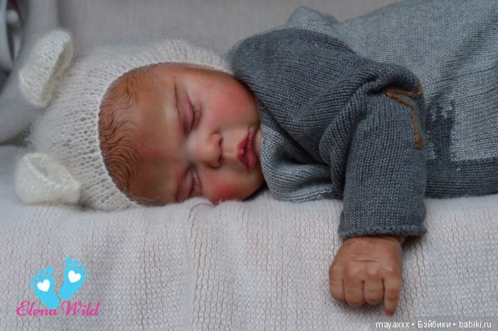 Этнический малыш Джордан из нового молда Evelyn от Cassie Brace