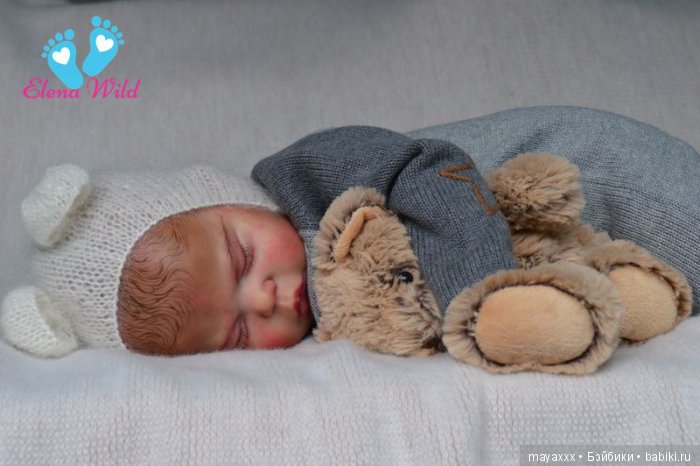 Этнический малыш Джордан из нового молда Evelyn от Cassie Brace