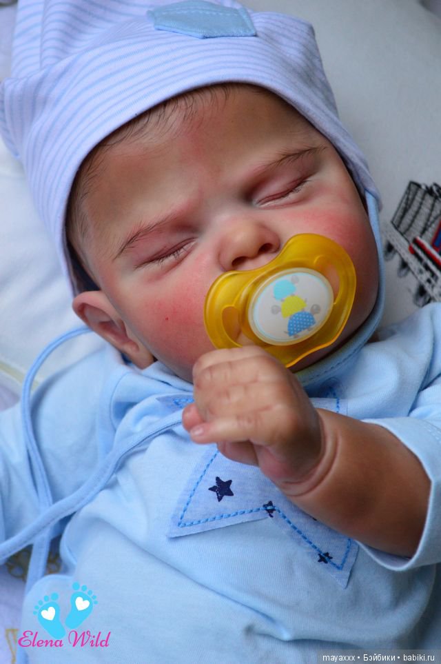 Этнический малыш Джордан из нового молда Evelyn от Cassie Brace (фото 2)