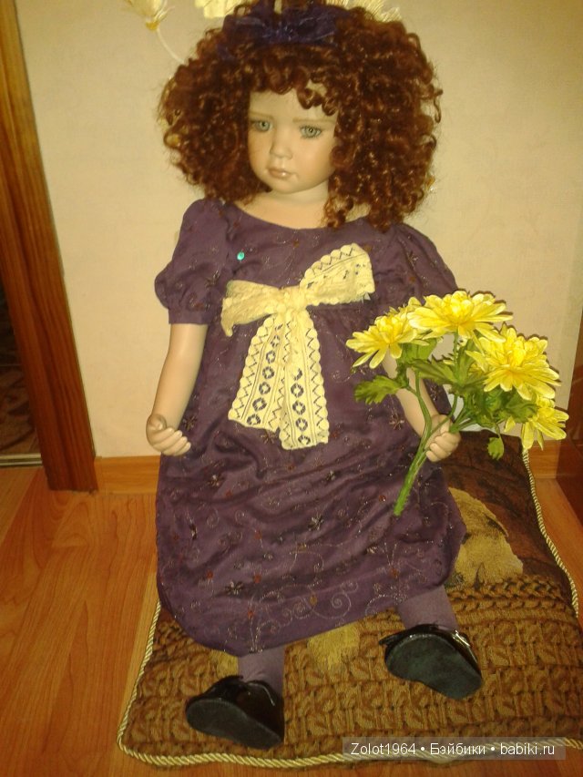Фарфоровая кукла в подарок дочери на день рождения (фото 6)