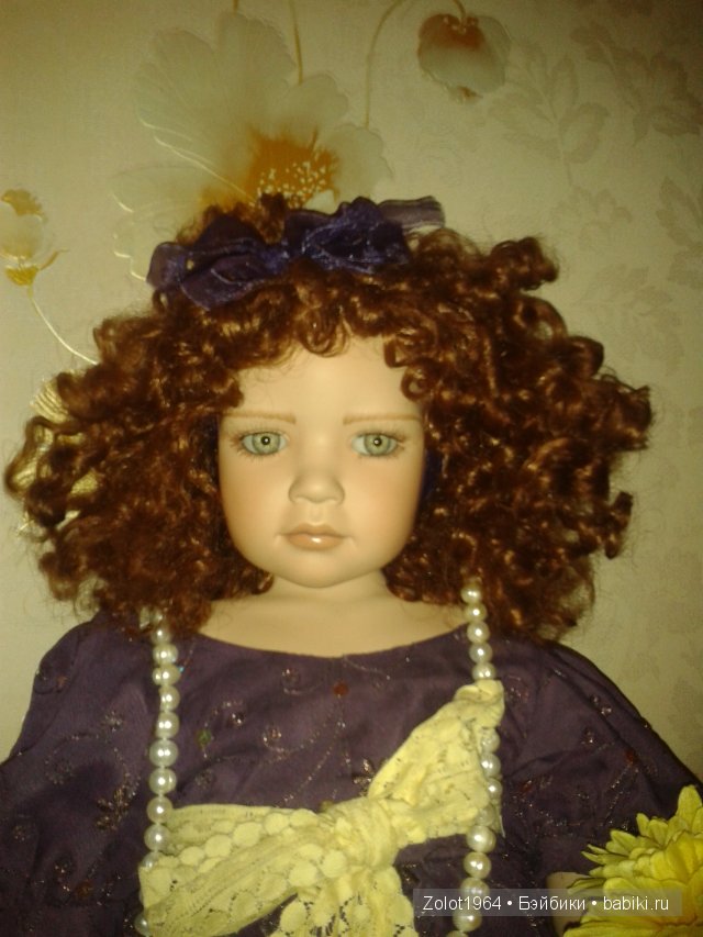 Фарфоровая кукла в подарок дочери на день рождения (фото 2)