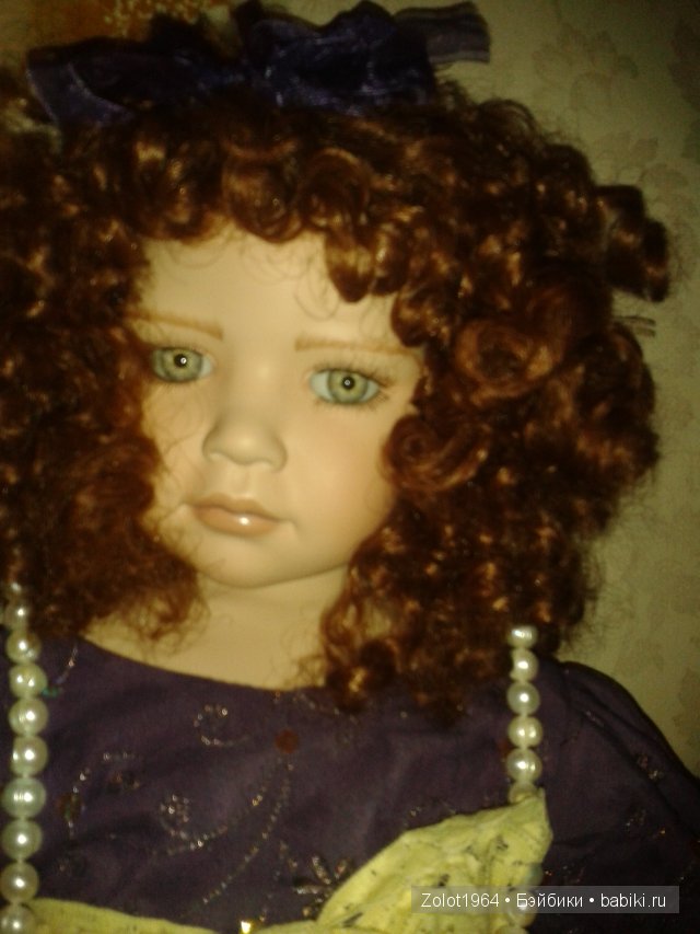 Фарфоровая кукла в подарок дочери на день рождения (фото 3)