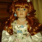 Пополнение кукложителей в моем доме. Фарфоровая красавица от Donna Rubert and Rustie