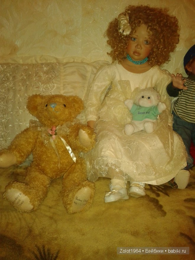 Кукла фарфоровая Теодора от Кристин Оранж (фото 5)