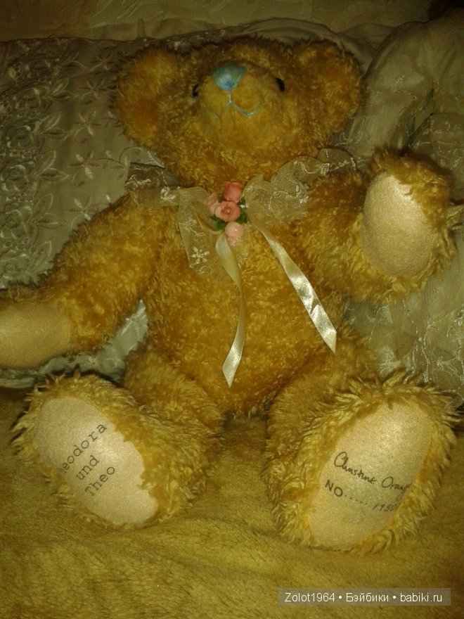 Кукла фарфоровая Теодора от Кристин Оранж (фото 6)