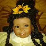 Кукла фарфоровая коллекционная от Cindy Marschener Rolfe