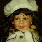 Кукла фарфоровая коллекционная от Fayzah Spanos