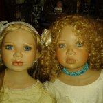 Фарфоровые сестрички от Кристин Оранж - Теодора и Арабелла