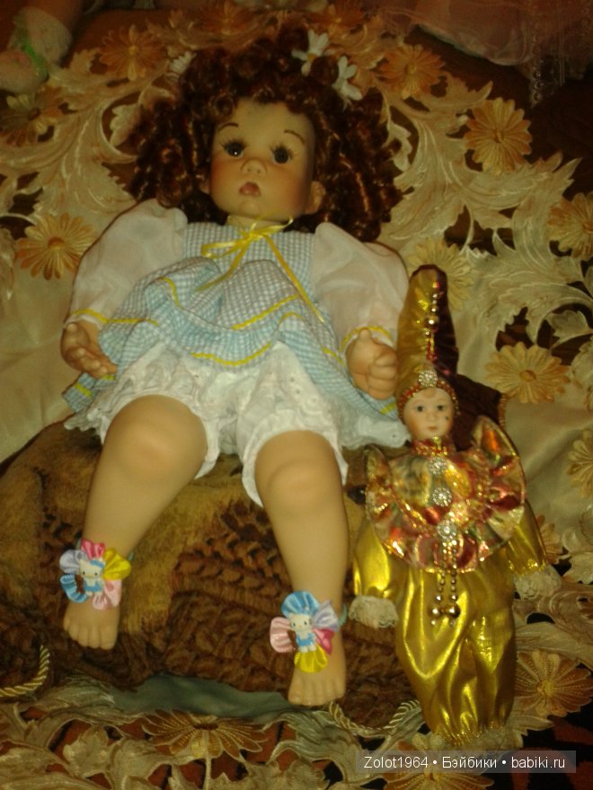 Кукла фарфоровая от Синди Рольф (Cindy Rolfe)