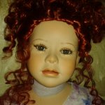 Фарфоровая кукла Filouna от мастера Shirley