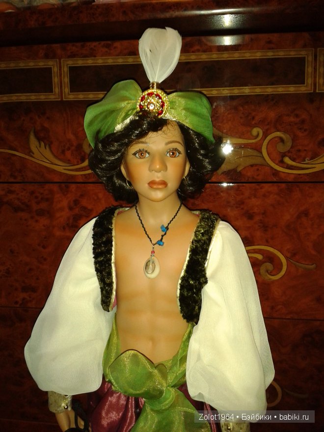 Фарфоровый Симбад мореход от Shirley