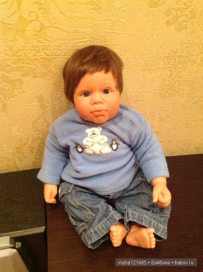 Наш маленький мужчина! Кукла от Lee Middleton (фото 4)