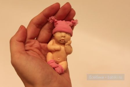 Ирина Мекко, авторская кукла, спящий малыш, маленькая фигурка, мини-куколка
