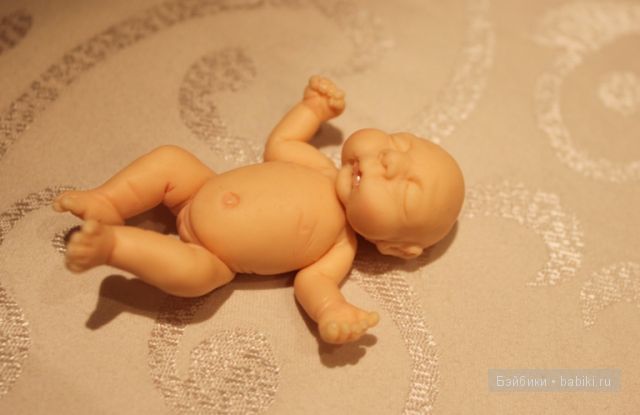 Ирина Мекко, Fimo Puppen, спящий малыш, ангел, кукла из пластики