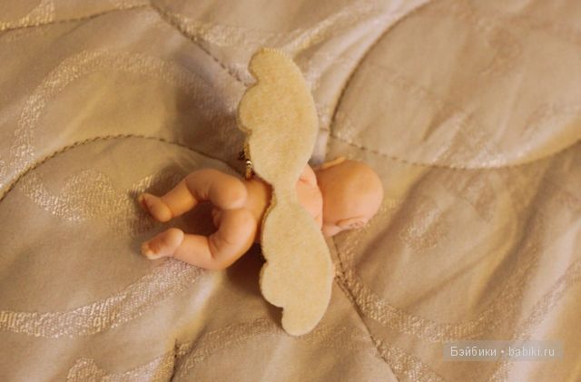 Ирина Мекко, Fimo Puppen, спящий малыш, ангел, кукла из пластики