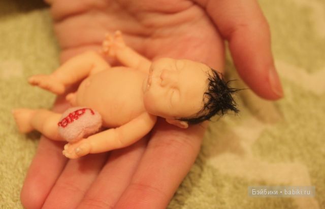 Ирина Мекко, крутой малыш, малыш из пластики, спящий малыш, Fimo Puppen