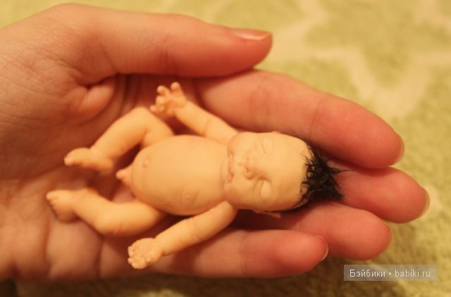 Ирина Мекко, крутой малыш, малыш из пластики, спящий малыш, Fimo Puppen