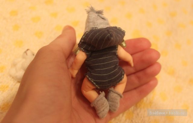 Ирина Мекко, спящий малыш, Fimo Puppen