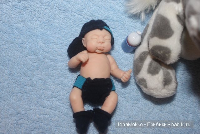 Ирина Мекко, спящий малыш, малыш в кепке, авторская кукла, Fimo Puppen"  alt="Ирина Мекко, спящий малыш, малыш в кепке, авторская кукла, Fimo Puppen