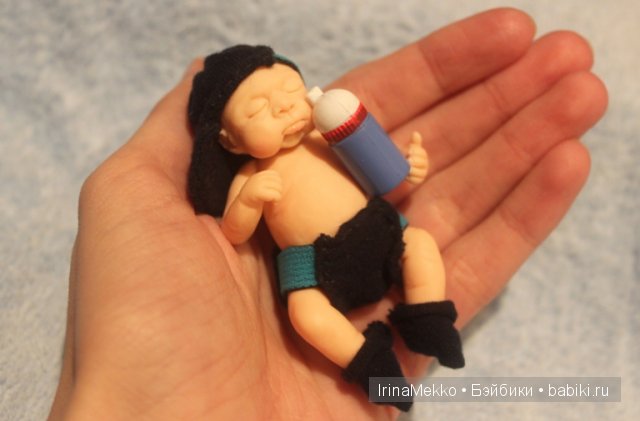 Ирина Мекко, спящий малыш, малыш в кепке, авторская кукла, Fimo Puppen"  alt="Ирина Мекко, спящий малыш, малыш в кепке, авторская кукла, Fimo Puppen