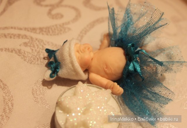 ооак, Ирина Мекко, спящий малыш, малыш из пластики, Fimo Puppen