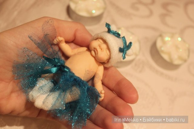 ооак, Ирина Мекко, спящий малыш, малыш из пластики, Fimo Puppen