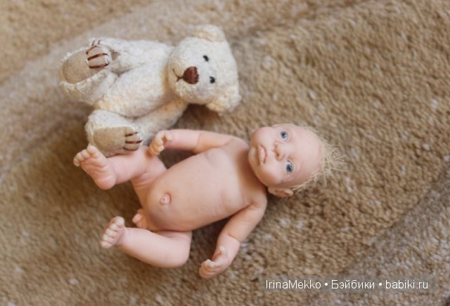 авторская кукла, Ирина Мекко, Fimo Puppen, Гаррисон