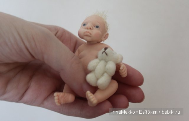 авторская кукла, Ирина Мекко, Fimo Puppen, Гаррисон