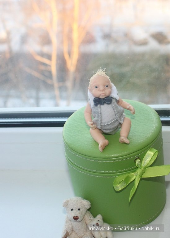 авторская кукла, Ирина Мекко, Fimo Puppen, Гаррисон