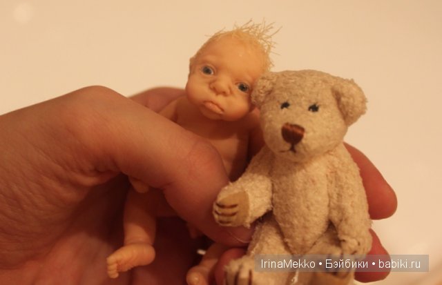 авторская кукла, Ирина Мекко, Fimo Puppen, Гаррисон