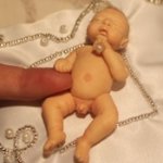 Жемчужная мини кукла Мишенька ооак, сказка о последней жемчужине