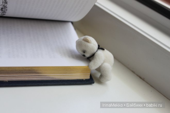 Авторская игрушка Ирины Мекко, мини-мишка