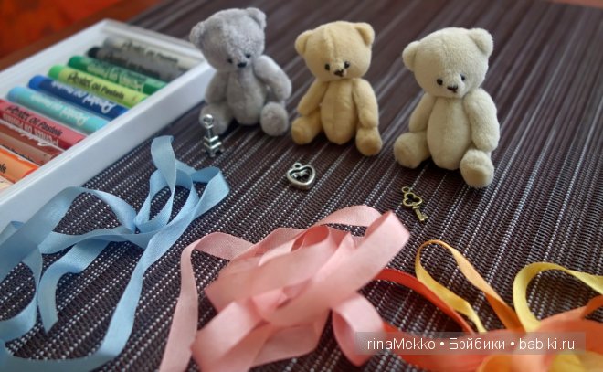 Как это получилось. Авторские мини мишки (фото 7)