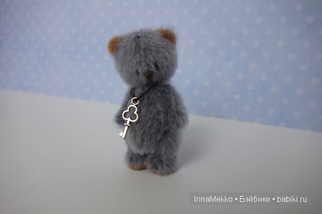 авторская игрушка Ирины Мекко, мини мишка