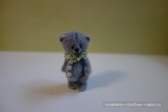 авторская игрушка Ирины Мекко, мини мишка