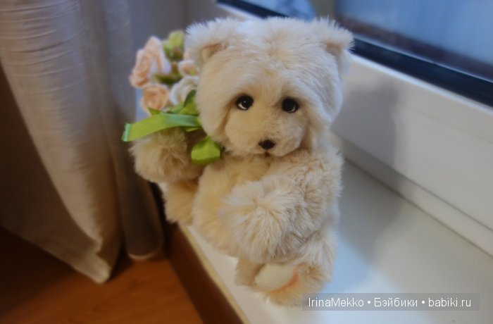 авторская игрушка Ирины Мекко, мишка