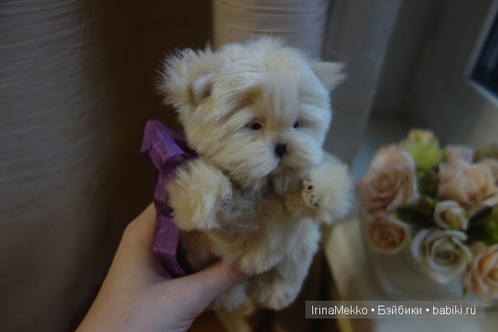 авторская игрушка Ирины Мекко, собачка, йорк
