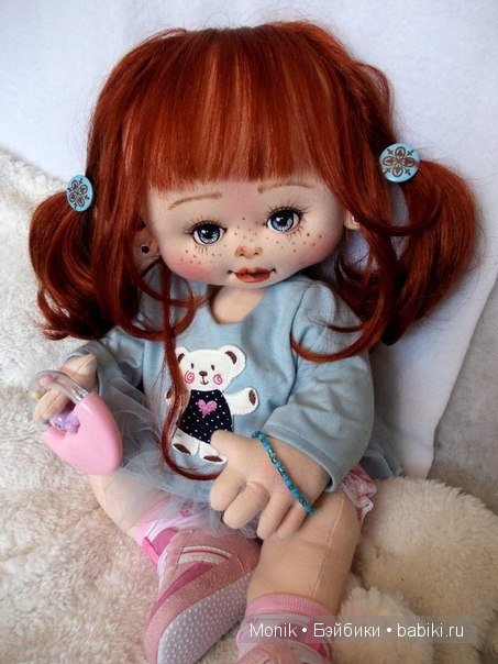 Текстильные куклы Екатерины Осиповой (фото 3)