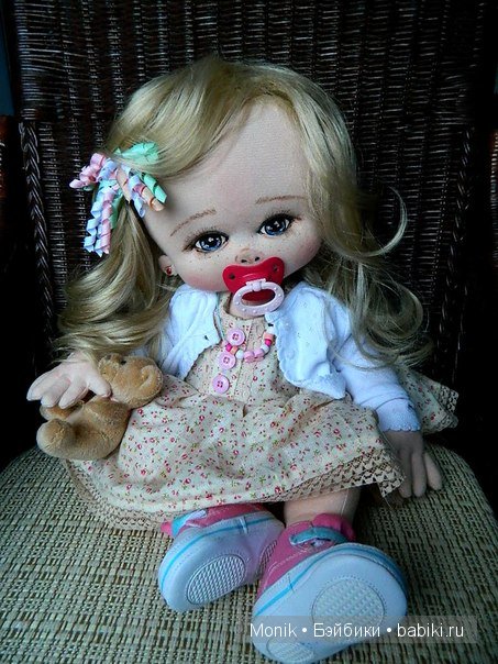 Текстильные куклы Екатерины Осиповой (фото 10)