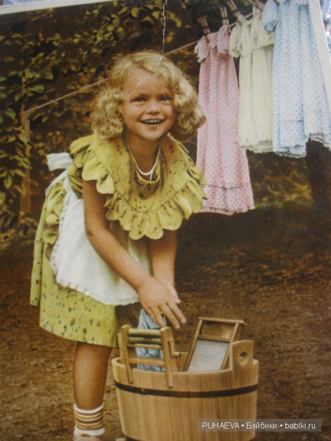 Детки и их игрушки на открытках (фото 7)